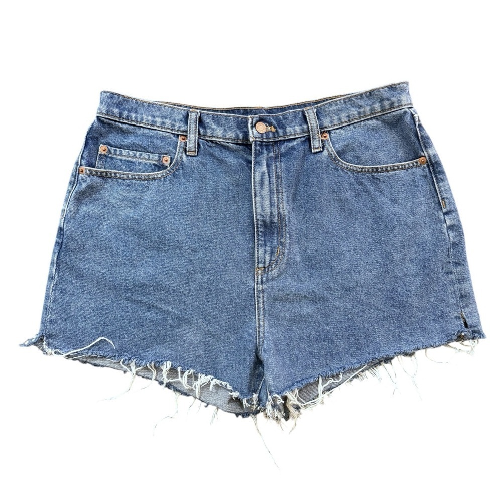 VS PINK Frayed Denim Shorts